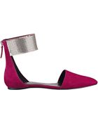 Nine West Ariva Pointed Toe Flats - Lyst