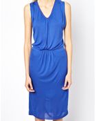 American Vintage Tank Dress with Vneck - Lyst