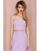 Nasty Gal Maggie May Crop Top - Lyst
