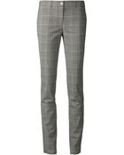 Michael Kors Skinny Samantha Glenplaid Pant - Lyst
