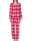 DKNY Printed Flannel Pyjama Set - Lyst
