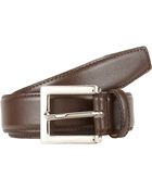 Barneys New York Leather Belt - Lyst
