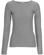 Stefanel Mixed Stockinette Stitch Sweater - Lyst