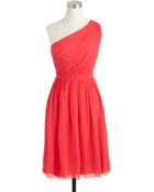 J.Crew Kylie Dress In Silk Chiffon - Lyst
