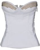 Elisabetta Franchi Gold Tube Top - Lyst