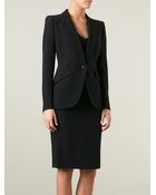 Alexander McQueen Blazer And Skirt Suit - Lyst