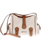 John Galliano Medium Fabric Bag - Lyst