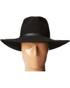 Vince Camuto Wide Brimmed Felt Hat - Lyst