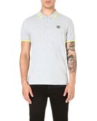 Kenzo Contrast-trim Polo Shirt - Lyst