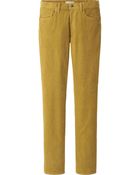 Uniqlo Men Slim Fit Corduroy Jeans - Lyst