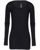 Rick Owens Lilies Long Sleeve T-Shirt - Lyst