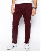 Asos Slim Chinos - Lyst