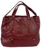 Halston Convertible Hobo Pebble Handbag - Lyst