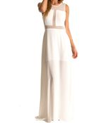 Donna Mizani Paneled Gown - Lyst