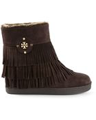 Tory Burch 'Collins' Fringe Boots - Lyst