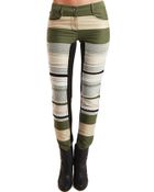3.1 Phillip Lim Ponte Inset Skinny Jeans - Lyst