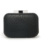 Violeta By Mango Snake Clutch - Lyst