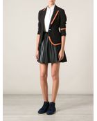 Y-3 Contrasting Stripes Detail Blazer - Lyst