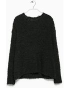 Mango Wool Alpaca-Blend Sweater - Lyst