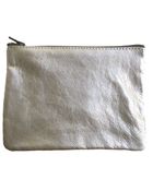 Wayward Leather Pouch Metallic Silver - Lyst