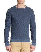 Billy Reid Striped Raglan Sleeve Top - Lyst