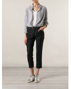 Etoile Isabel Marant Cropped Trousers - Lyst
