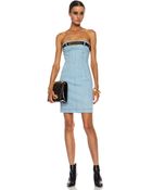 Moschino Jean Dress with Belt - Lyst