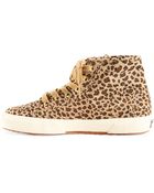 Superga Leopard High-Top Sneaker - Lyst