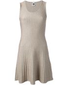 M Missoni Sleeveless Crochet Knit Dress - Lyst