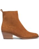 Michael Kors Patrice Suede Ankle Boot - Lyst