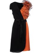 Maria Grazia Severi Short Dress - Lyst