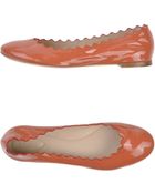 Chloé Ballet Flats - Lyst