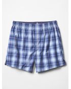 Gap Barlow Plaid Boxers - Lyst