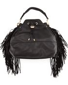 Deux Lux Fringe Bucket Hobo Bag - Lyst