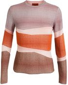 Missoni Lightweight Metallic Thread Jumper - Lyst