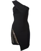 Hervé Léger Strappy Dress - Lyst