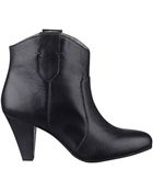 Nine West Sweetsent Leather Or Suede Booties - Lyst