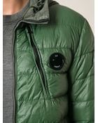 C P Company Contrasting Hoodie Padded Jacket - Lyst
