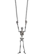 Vivienne Westwood Skeleton Necklace - Lyst