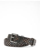 Beck Sondergaard Black Leather Studded Belt - Lyst