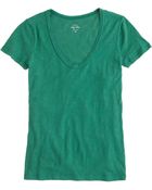 J.Crew Vintage Cotton Scoopneck Tee - Lyst