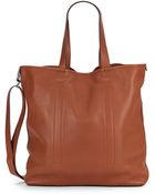 Giorgio Armani Calfskin Tote - Lyst
