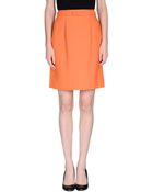 Tara Jarmon Knee Length Skirt - Lyst