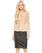 Acne Studios Lara Blouse - Flesh - Lyst