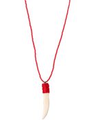 Etro Beaded Necklace With Bone Pendant - Lyst