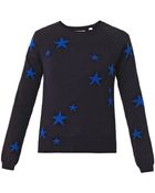 Chinti & Parker Stars Intarsia Cashmere Sweater - Lyst