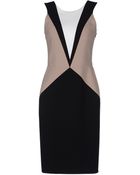 Paule Ka Kneelength Dress - Lyst