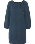 M Missoni Crochet-Knit Mini Dress - Lyst