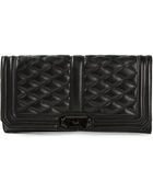 Rebecca Minkoff Love Quilted Clutch - Lyst