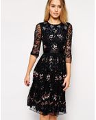 Needle & Thread Embellished Midi Willow Dress - Lyst